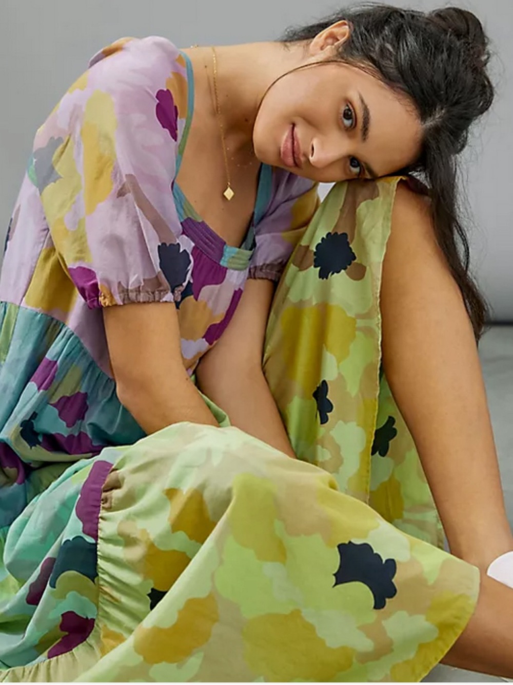 Anthropologie Caroline Tiered Maxi Dress - Picture 5 of 16
